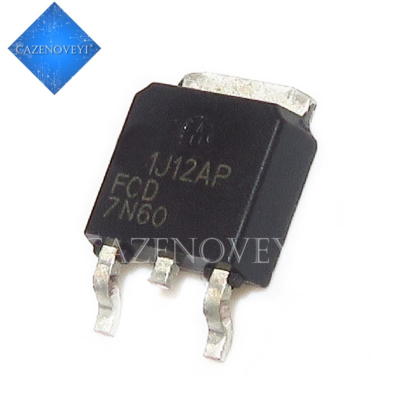 5pcs Ic Fcd7N60 7n60 To-252