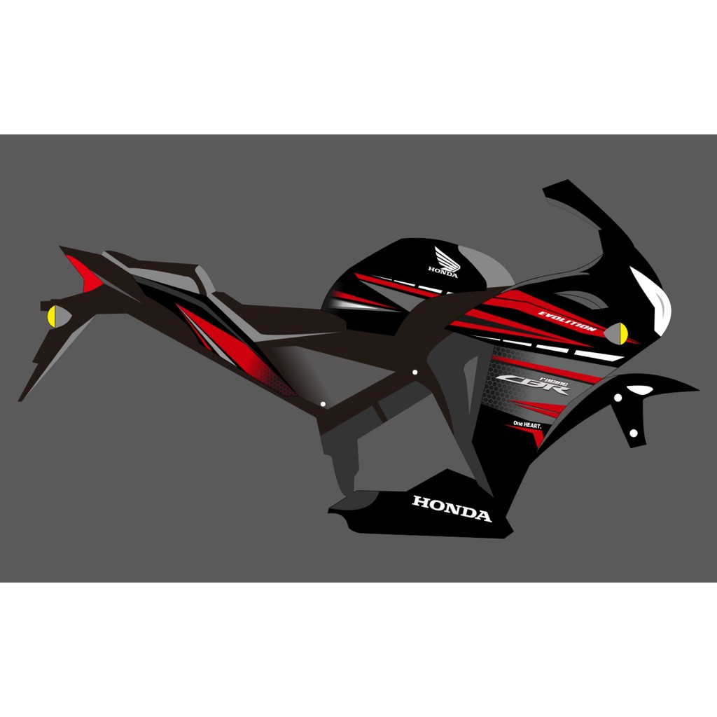 STRIPING CBR THAILAND EVOLUTION