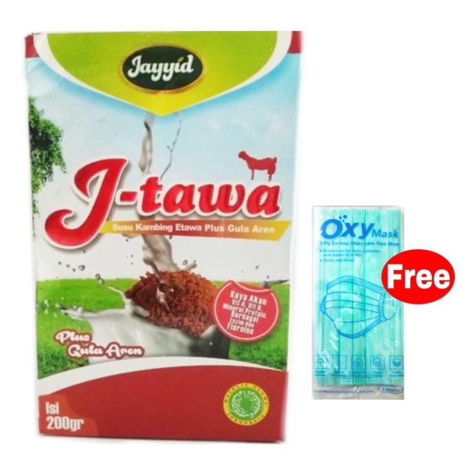 

SUSU KAMBING ETAWA PLUS GULA AREN ASLI ISI 200GR JTAWA PLUS
