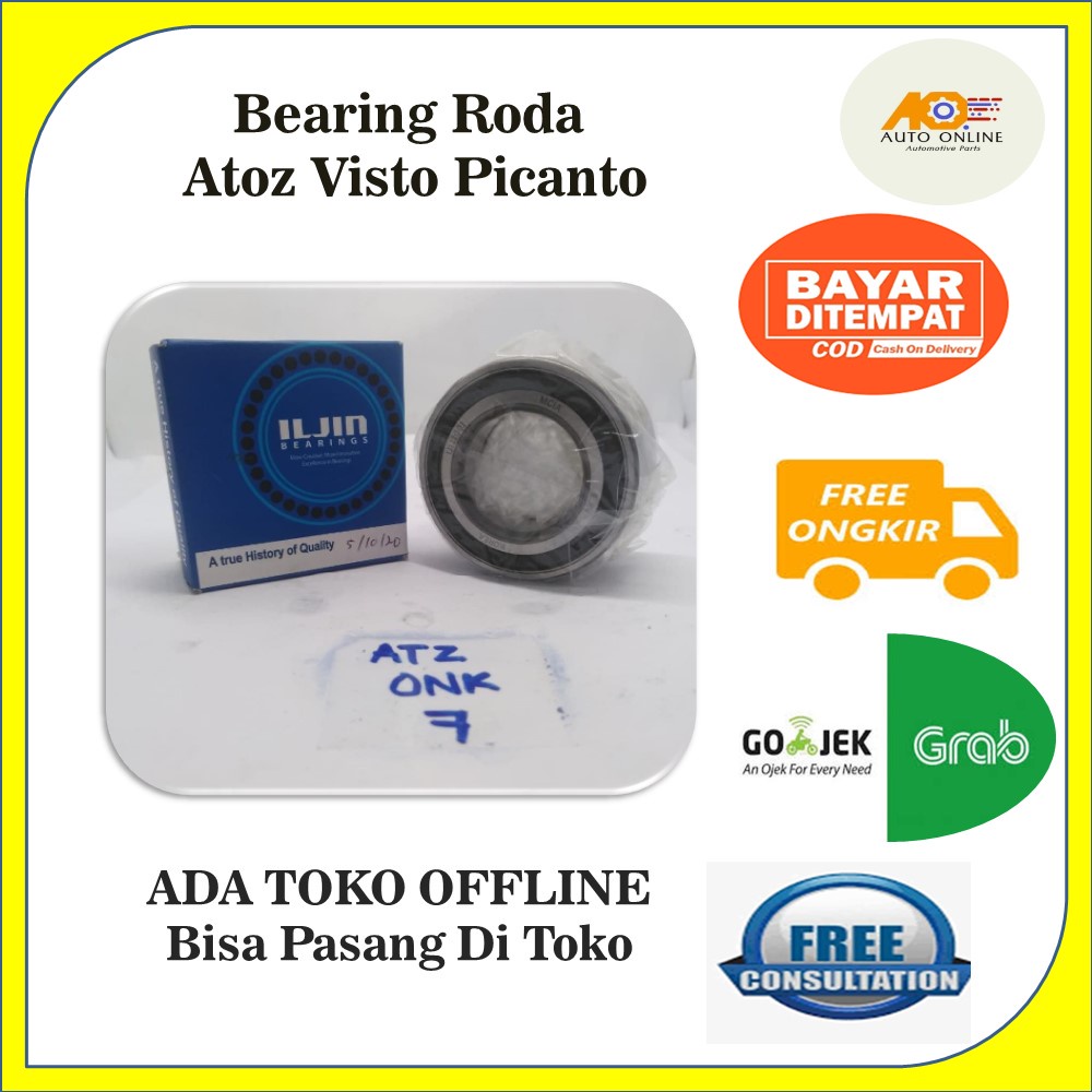 BEARING VISTO LAHER RODA DEPAN KIA VISTO ASLI ILJIN