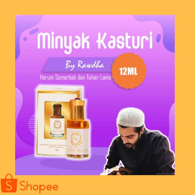 Minyak Kasturi Rawdha - Parfum Perindu Surga Rawdha Kasturi