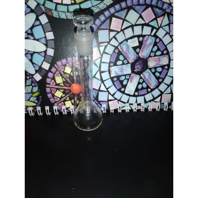 labu ukur 10 ml merek pyrex + tutup