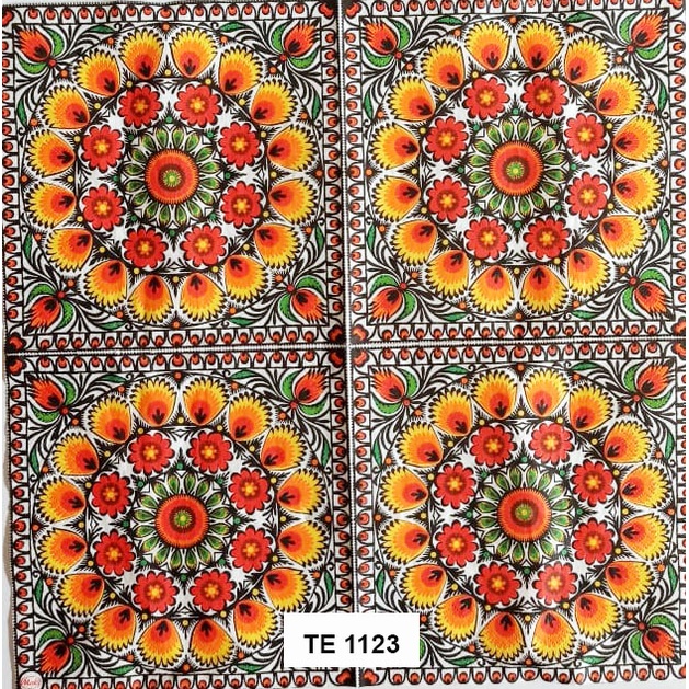 Tisu  Napkin Kerajinan  Decoupage Eropa  33X33 CM TE 1123 TTS