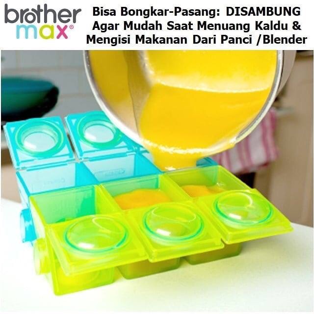 Brother max weaning pots small - kontainer mpasi bayi