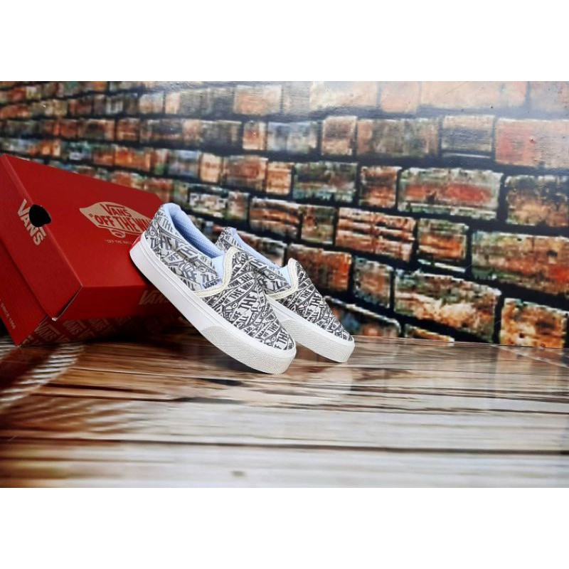 SEPATU ANAK SLIP ON VANS PREMIUM HIGH QUALITY SEPATU ANAK LAKI LAKI SLIP ON KADO