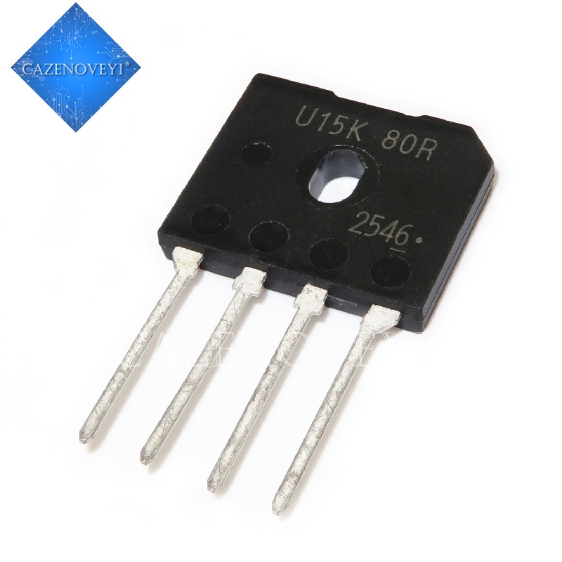 10pcs Ic U15K80R Gbu15K Gbu1508 Sip-4 15a 800v