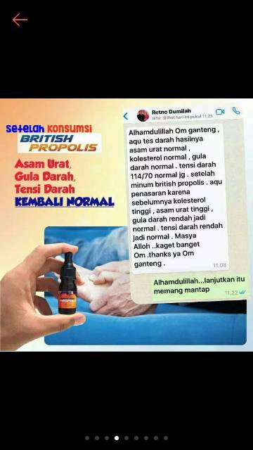 British Propolis Obat Suplement Vitamin Kesehatan Free Kaos Anak Dewasa