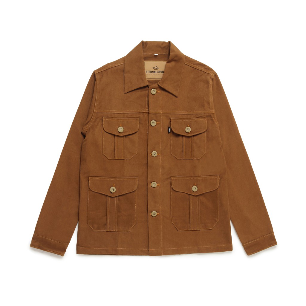 ESTO FIELD JACKET CAMEL - PARKA JACKET