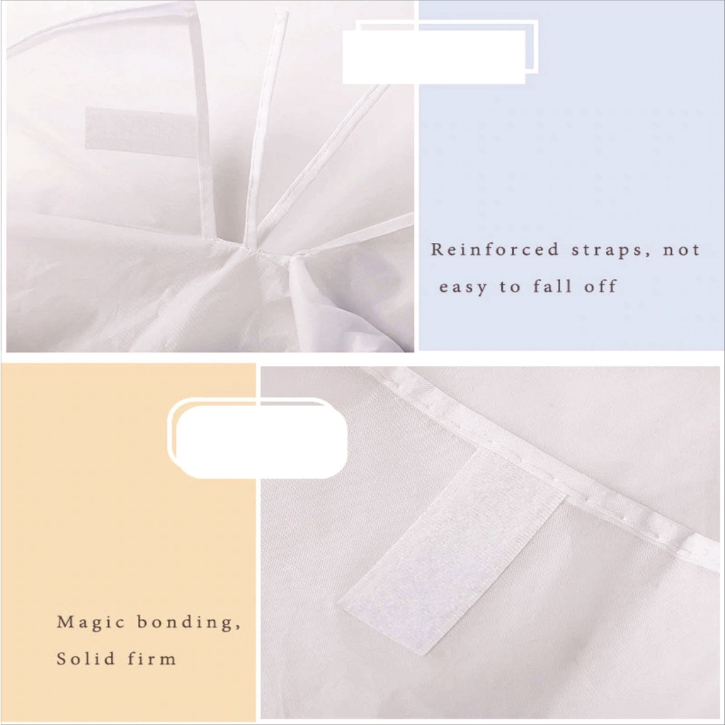 Sarung Gantungan Baju Cover Perlindung Baju Gantung Cover Penutup Baju Tempat Gantungan Pakaian Anti