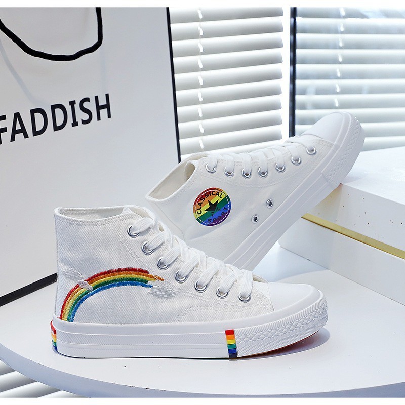 HIGH RAINBOW SEPATU