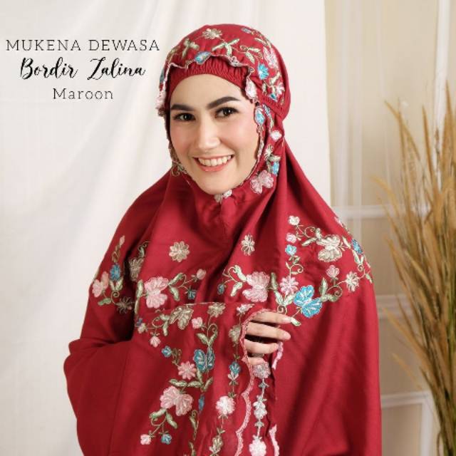 Mukena Bordir zalina Tasikmalaya