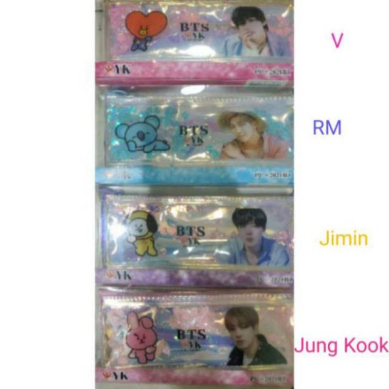 

~ COD - tempat pensil hologram BTS JIMIN V RM JUNGKOOK