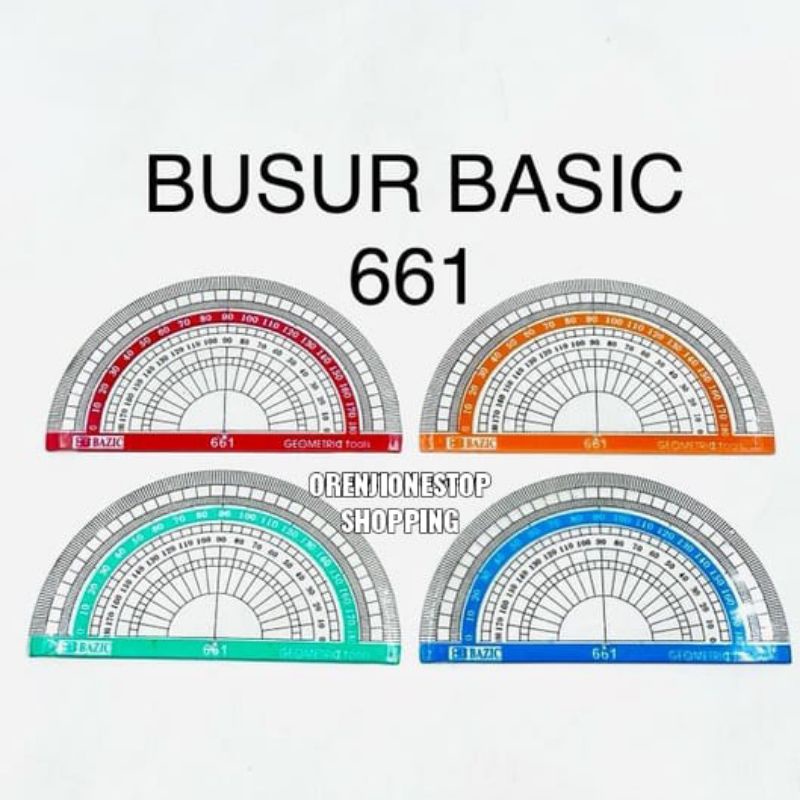 

Penggaris Garisan Busur 180 Derajat