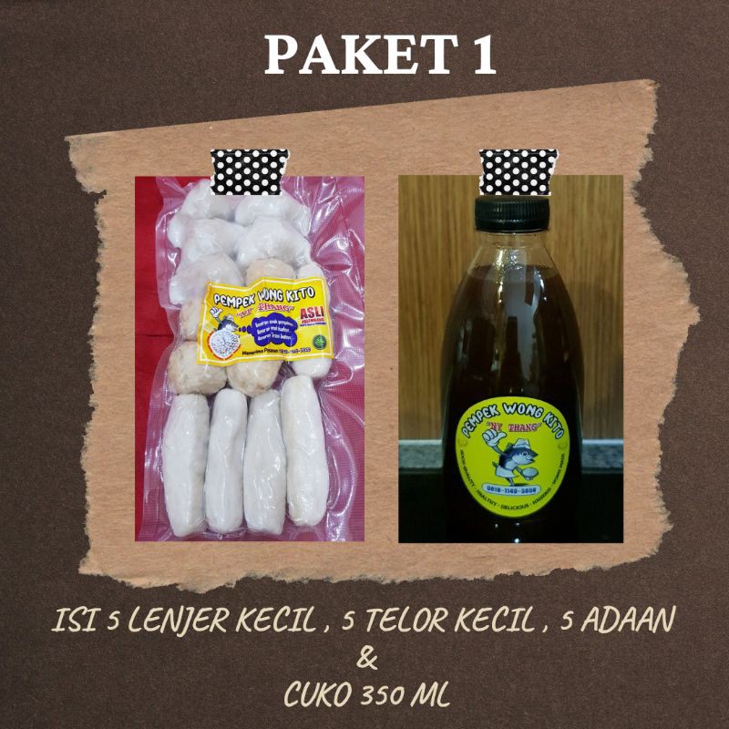 

PEMPEK CAMPUR "NY. THANG" ISI 15 BIJI