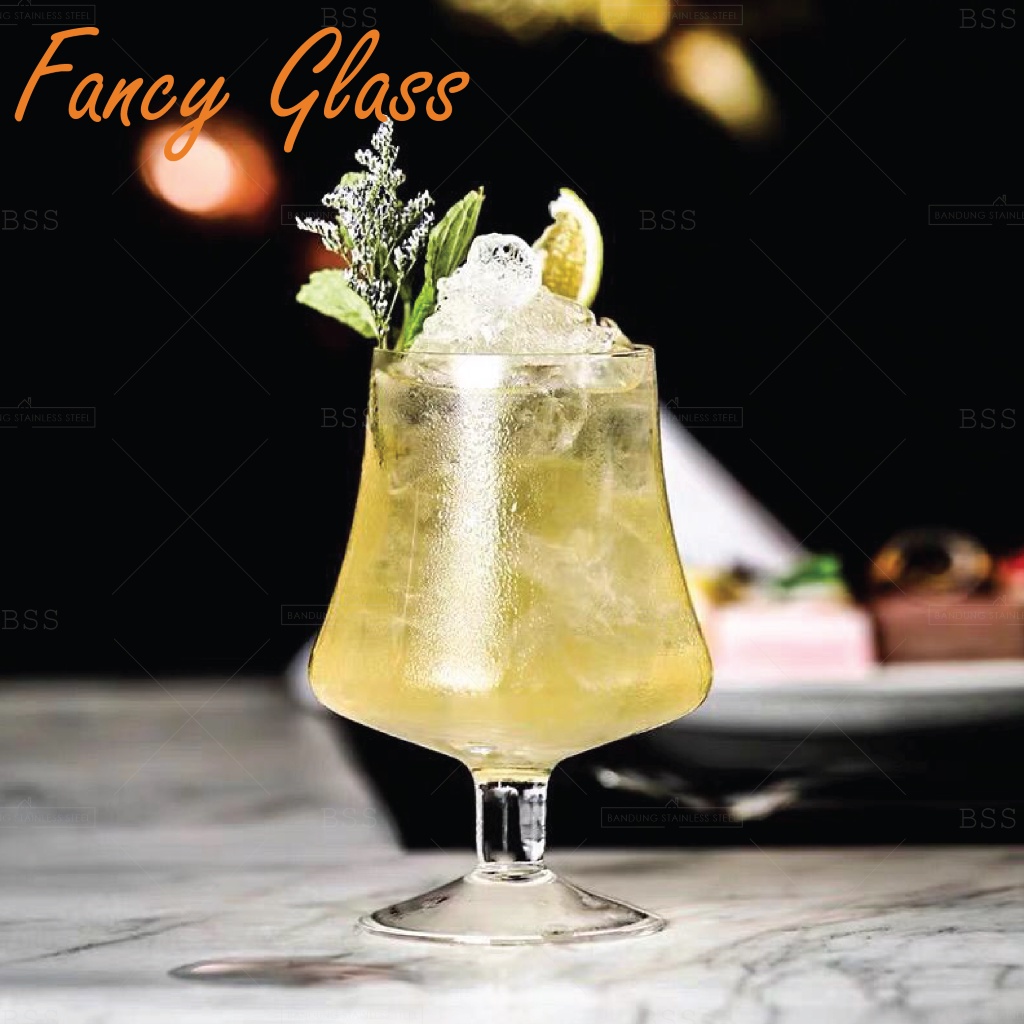 Gelas Brandy 450ml Kristal Bourbon Cocktail Mojito Jus Juice Libbey Snifter Kaca Kaki Glass Cognac