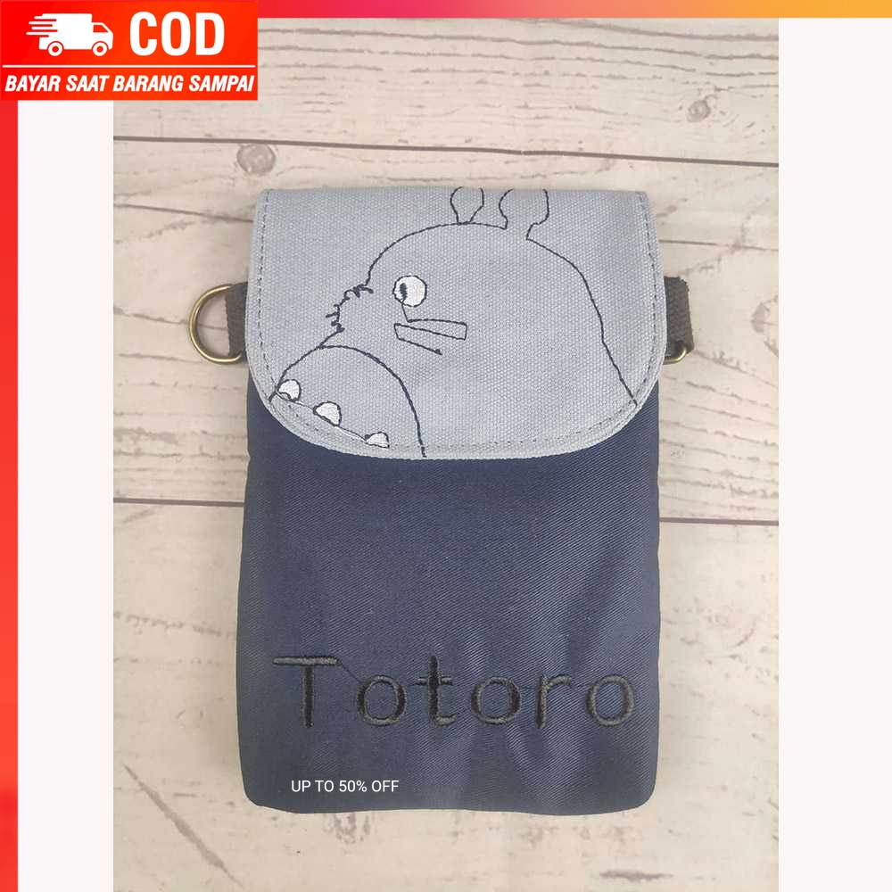 (100% BARANG ORI) Tas Selempang Model Totoro - 8818