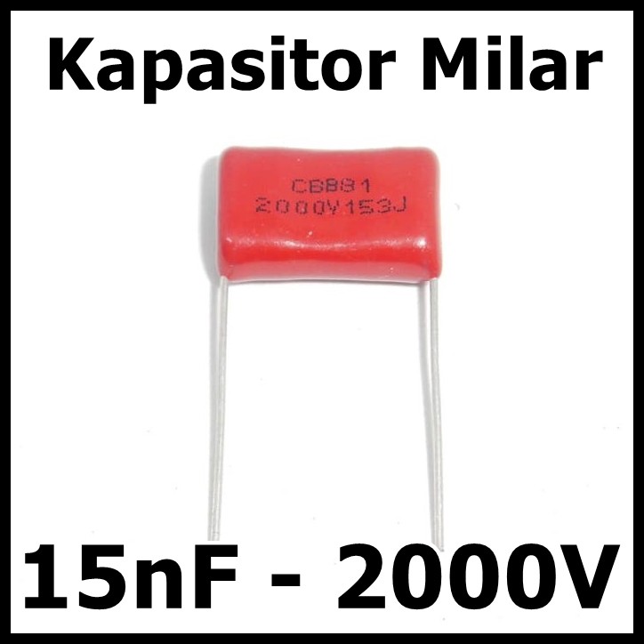 Kapasitor Milar 153J 2KV 2000V 153 15nF Capacitor