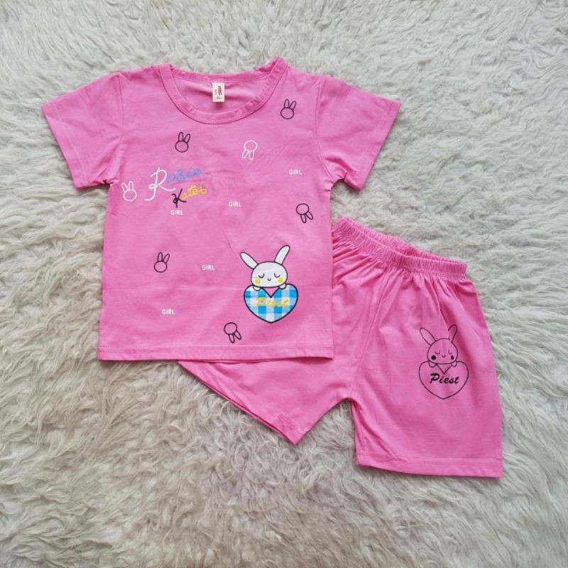 baju bayi bunny casual