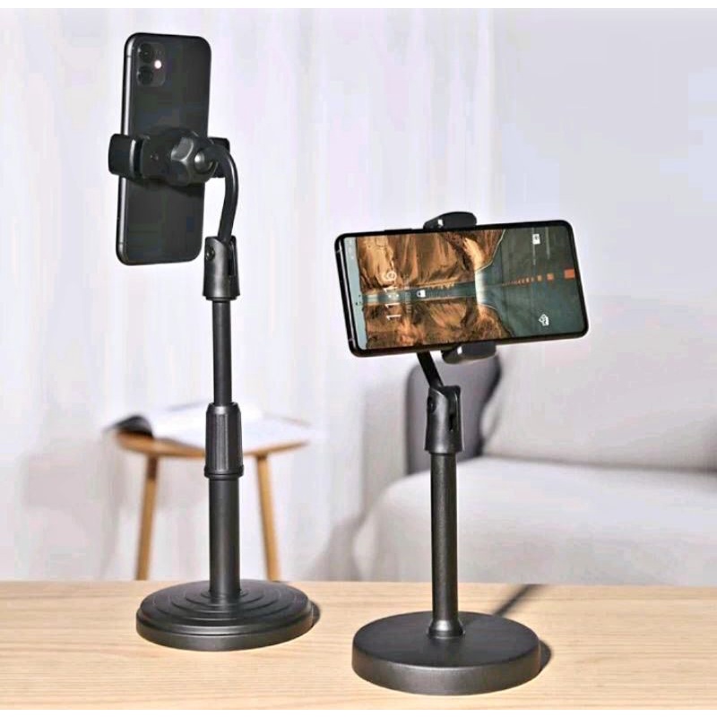 HD25- Holder Meja Hp Vibox L7 / Stand hp Universal Multifungsi / Stand holder HD-25 For LIVE Phone