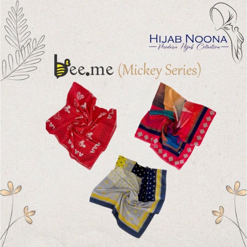 Hijab Segi Empat Bee Mee Hijab Segi Empat Hijab Segiempat Bee Me Mickey Hijab Segiempat Voal Motif H