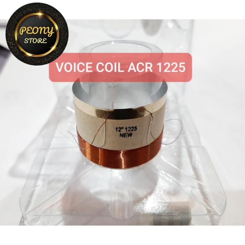 SPUL SPOOL SPULL VOICE COIL SPEAKER ACR 12 INCH 1225 NEW ORIGINAL ACR
