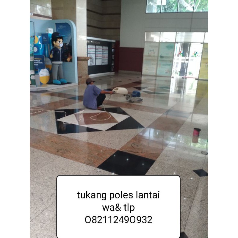 tukang poles lantai marmer granit dll