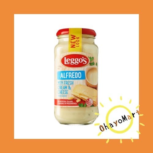 

Ready- Leggos Alfredo Fresh Cream & Cheese / Leggo'S Pasta Sauce Alfredo 490G
