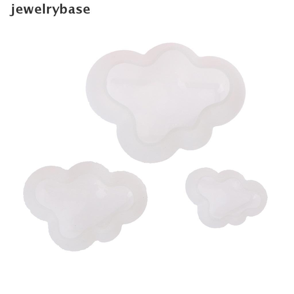 Cetakan Bentuk Awan 3D Bahan Silikon Untuk Coklat Mousse Pudding Permen