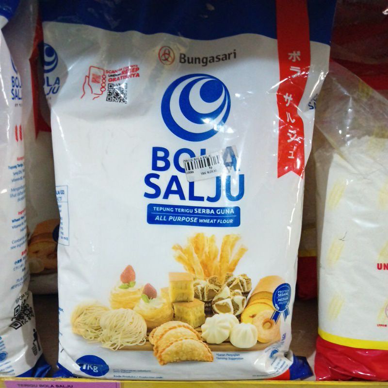 

terigu bola salju