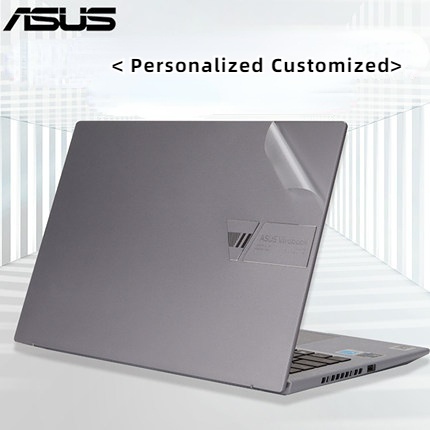 Stiker Skin Matte Transparan 3 Sisi 14 &quot;15.6&quot; 13 &quot;Untuk Laptop Asus VivoBook Zenbook Zenbook OLED K505B X15 X50 X450 X5S