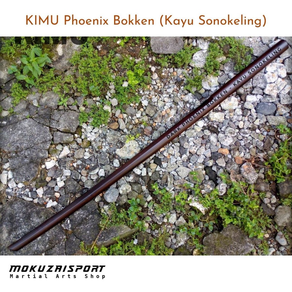 KIMU Phoenix Bokken (Pedang kayu sonokeling)