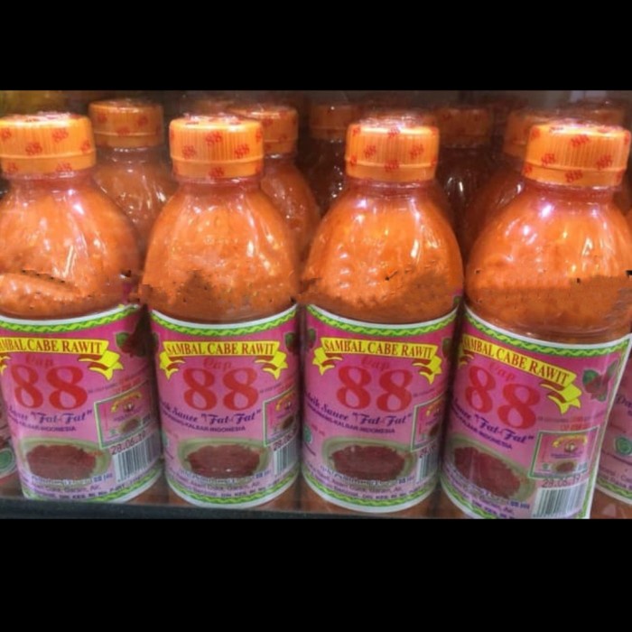 

Sambal Cabe Rawit Cap 88 Fat Fat Khas Singkawang