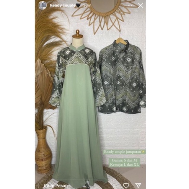 Kaftan jumputan palembang