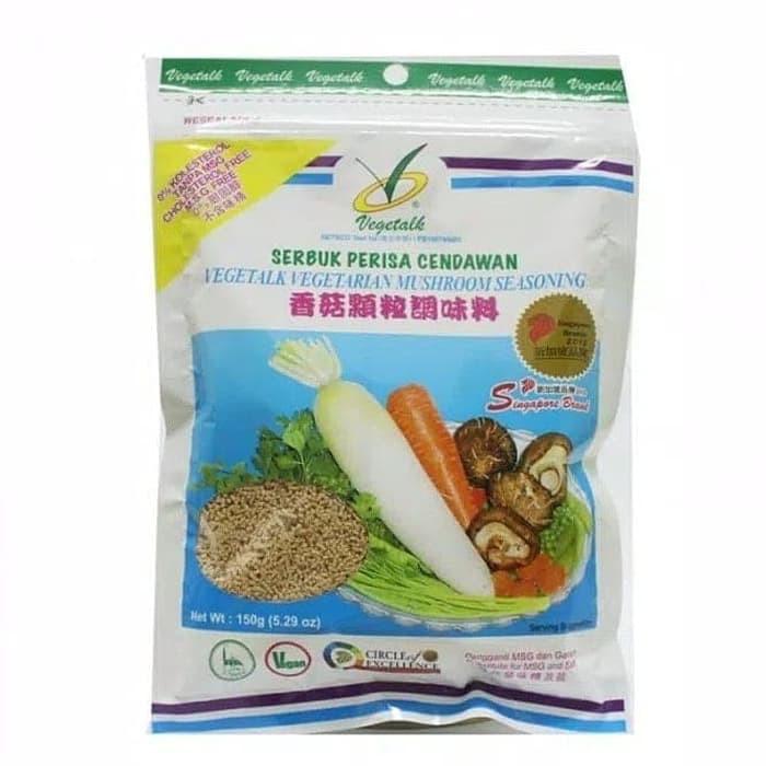 

Menakjubkan Vegetalk Mushroom Seasoning Pengganti MSG & Garam 150Gr Gilaa!!!