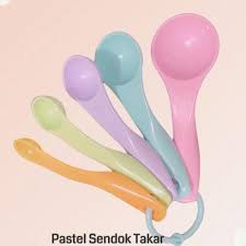 Sendok Takaran Bumbu Dapur / Sendok Takar Set 5 in 1 / Sendok Pastel Ukuran Kue / Sendok Set