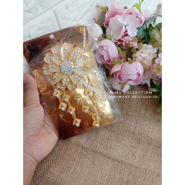 Bross pengantin/ Pin bross/ acc gown