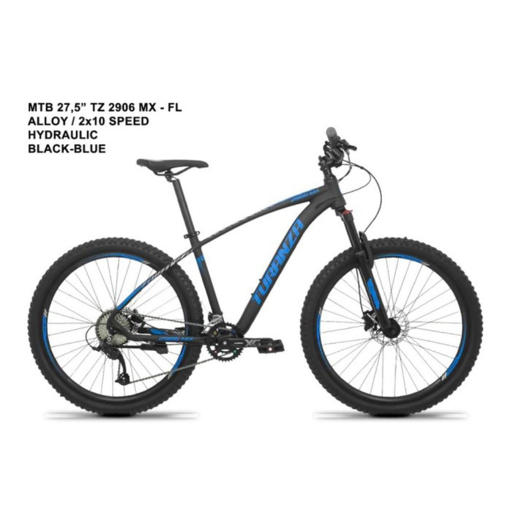 Sepeda MTB 27,5" Turanza 2906 MX 2x10 speed Alloy Murah