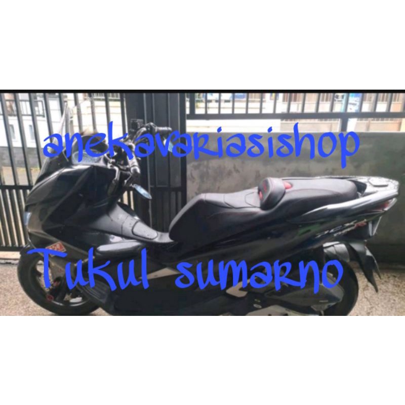kulit jok custom PCX 150 dan PCX 160 / aksesoris motor