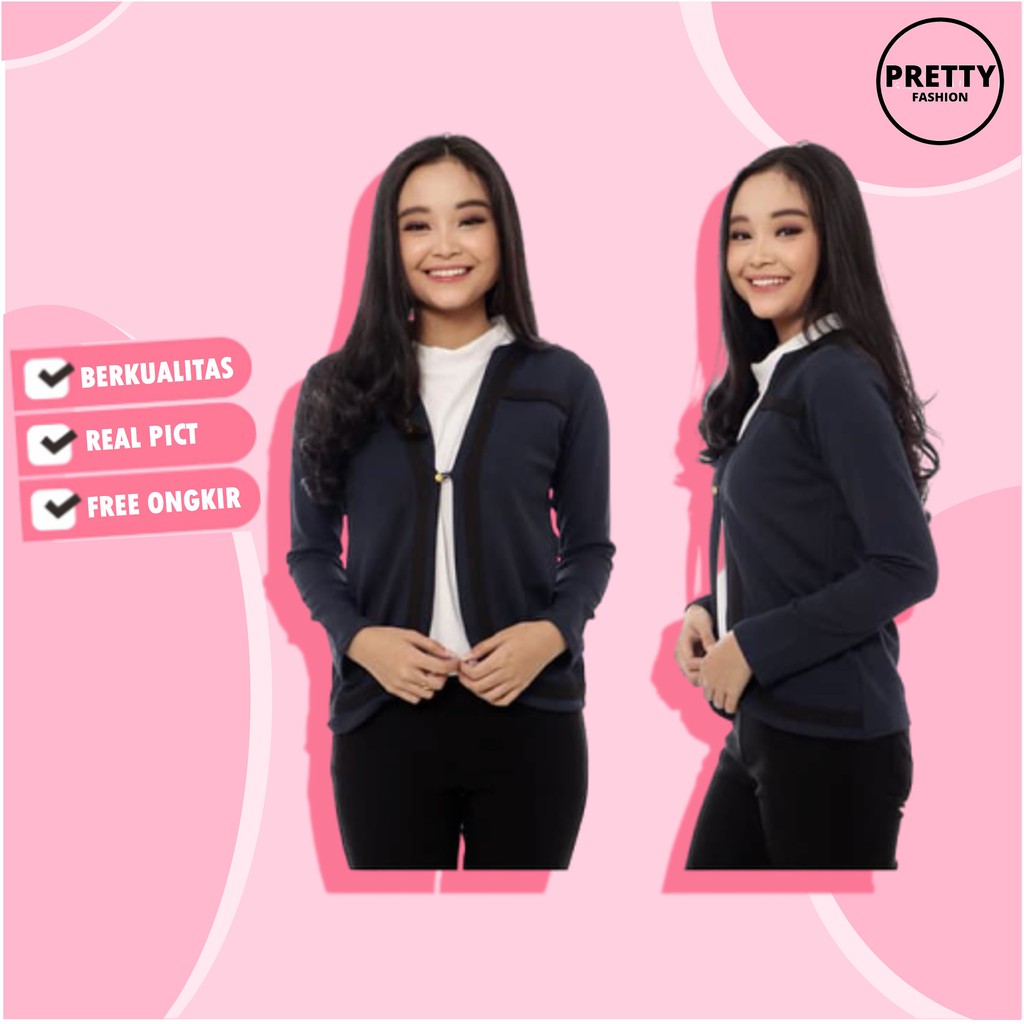  BAJU  SEMI BLAZER ALA  KOREA  CHARLOTTE FASHION PAKAIAN 