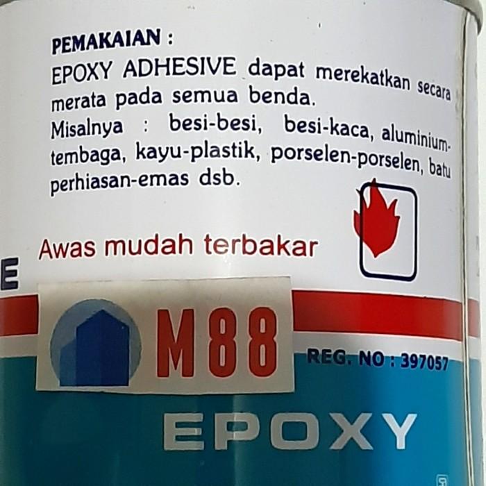 Lem Epoxy ALF Adhesive 300 ml (Resin+Hardener) - 2 komponen 0.3L