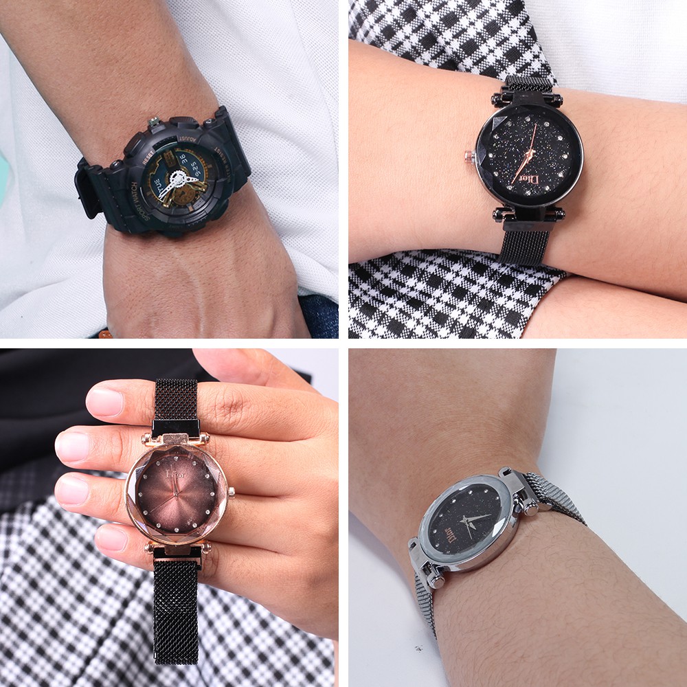 Jam Tangan Sports Fashion Murah Wanita or Pria