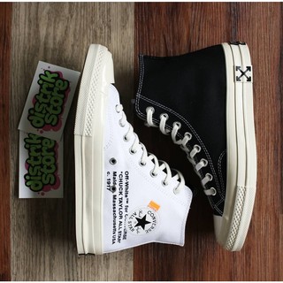 converse chuck taylor off white black