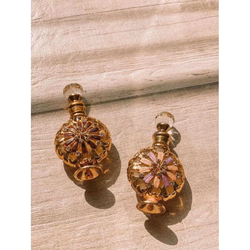 Botol parfum unik cantik motif import dubai arab