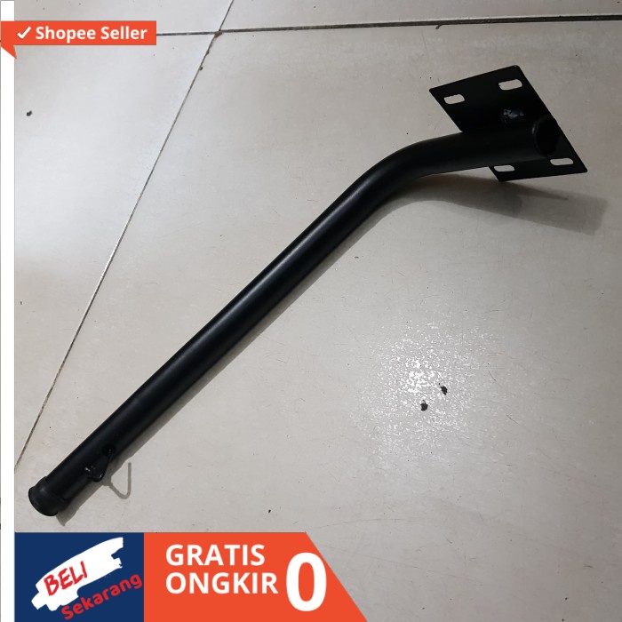 Tiang Besi gantung lampu jalan , bisa juga untuk gantung rumah burung PBGM