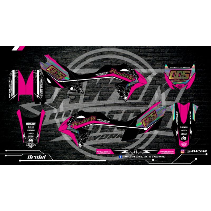 Decal Klx Bf Full Hologram