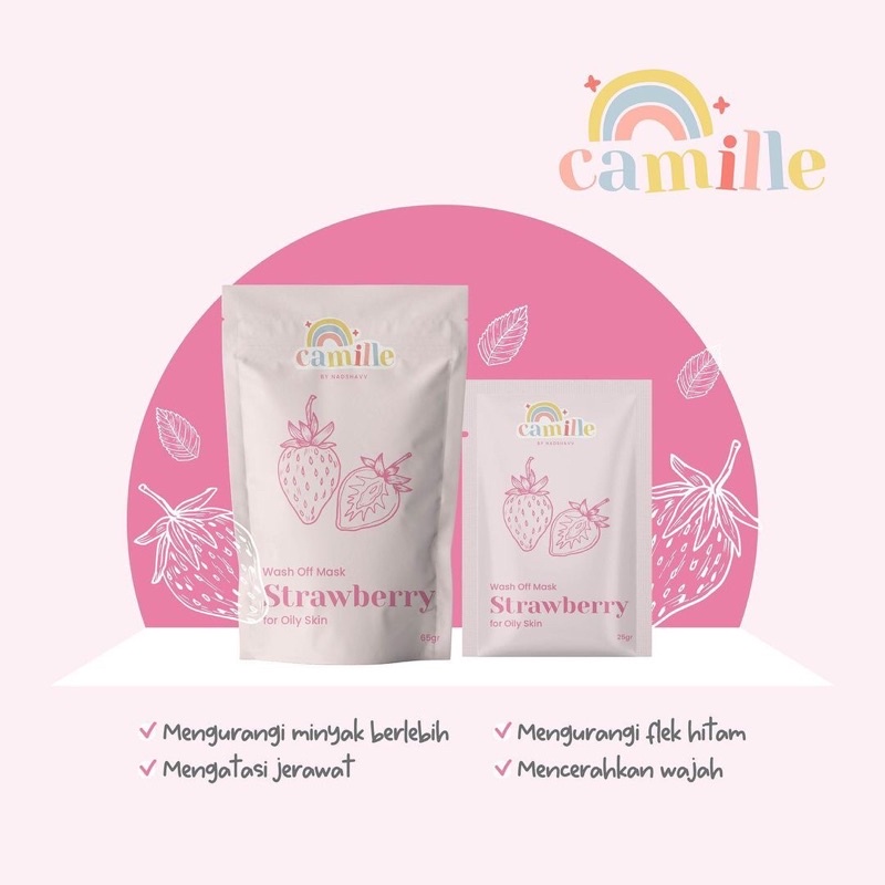 Camille Beauty Masker Wajah Face Mask BPOM Original-4