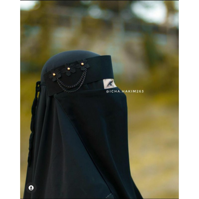 Niqab Bandana Niqab Cadar Niqab Yaman Cadar Bandana Niqob Viral Termurah Niqob NIMRA