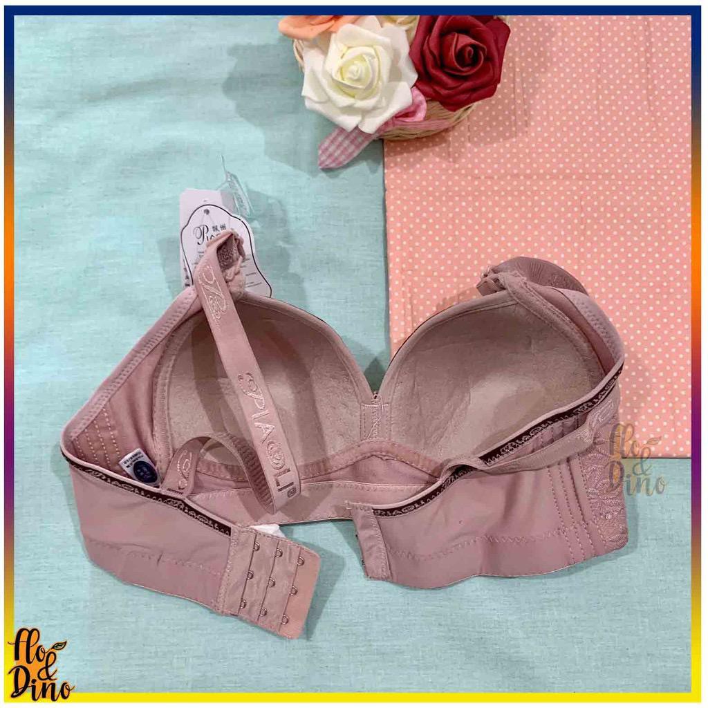 PIAOLI | BRA KAIT 3 SUPER JUMBO Bra Wanita Tanpa Kawat | BH Piaoli Motif 913