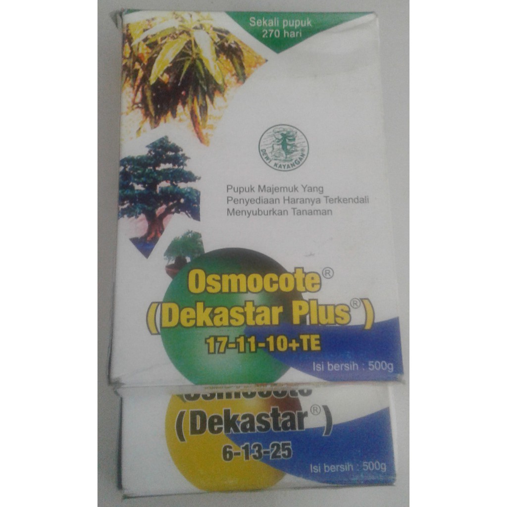 Ori Pupuk Dekastar 13-13-13 Te 100 Gr Gram Pupuk Seimbang Majemuk 100G Dekastar Osmocote 13 13 13