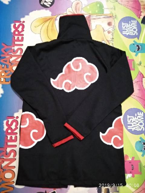 Jubah anime cosplay akatsuki